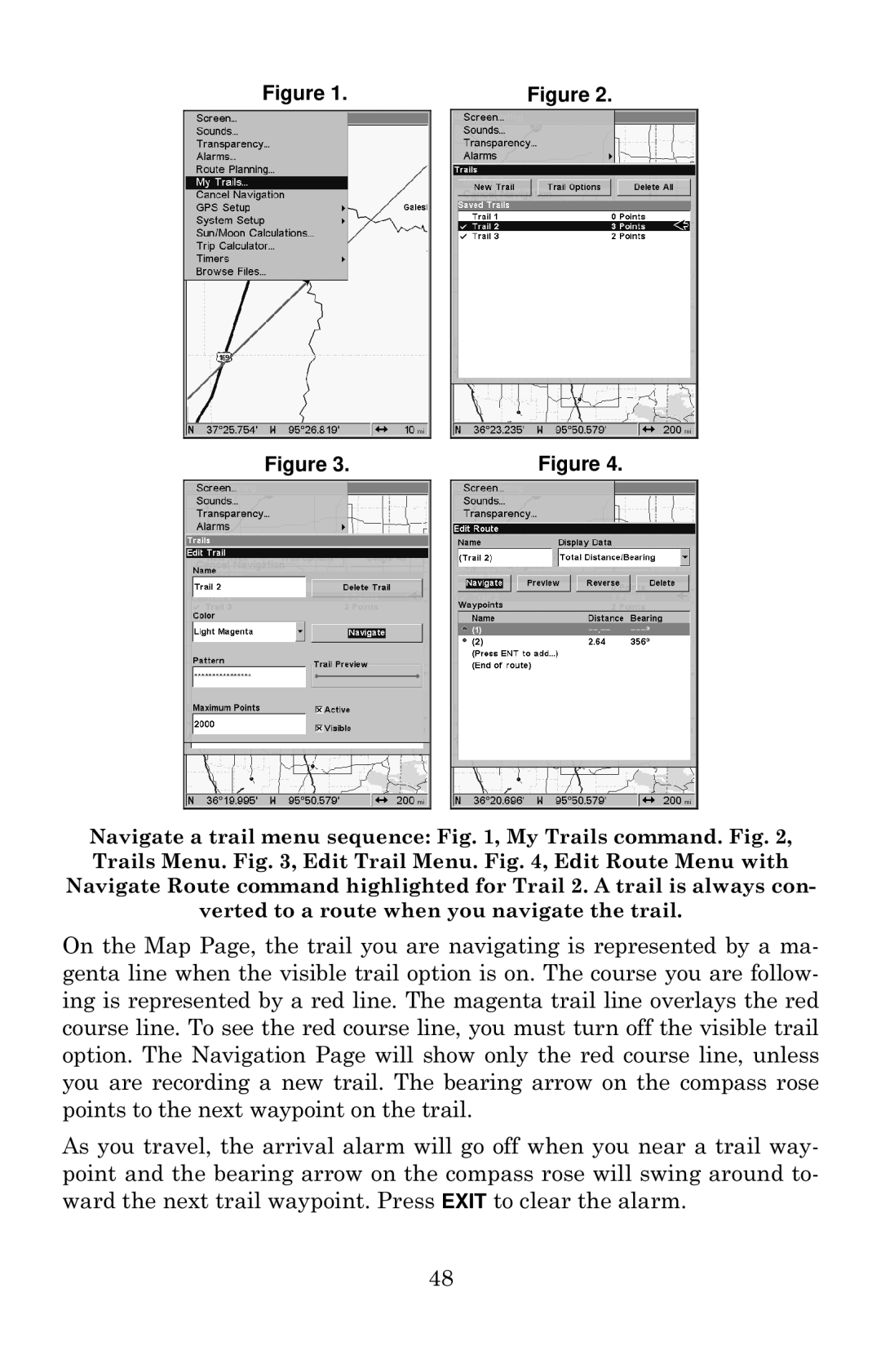 Eagle Electronics 642c iGPS manual 