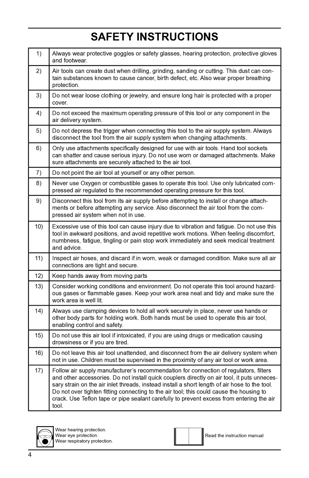 Eagle Electronics EGA200 owner manual Safety Instructions 