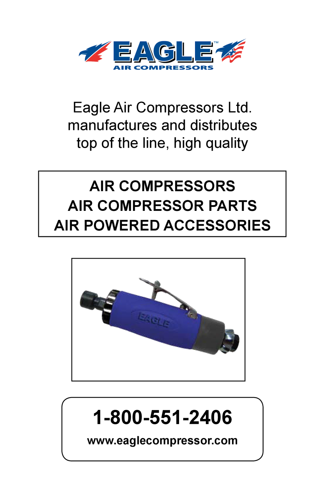 Eagle Electronics EGA530 owner manual Air compressors Air compressor parts Air powered accessories 