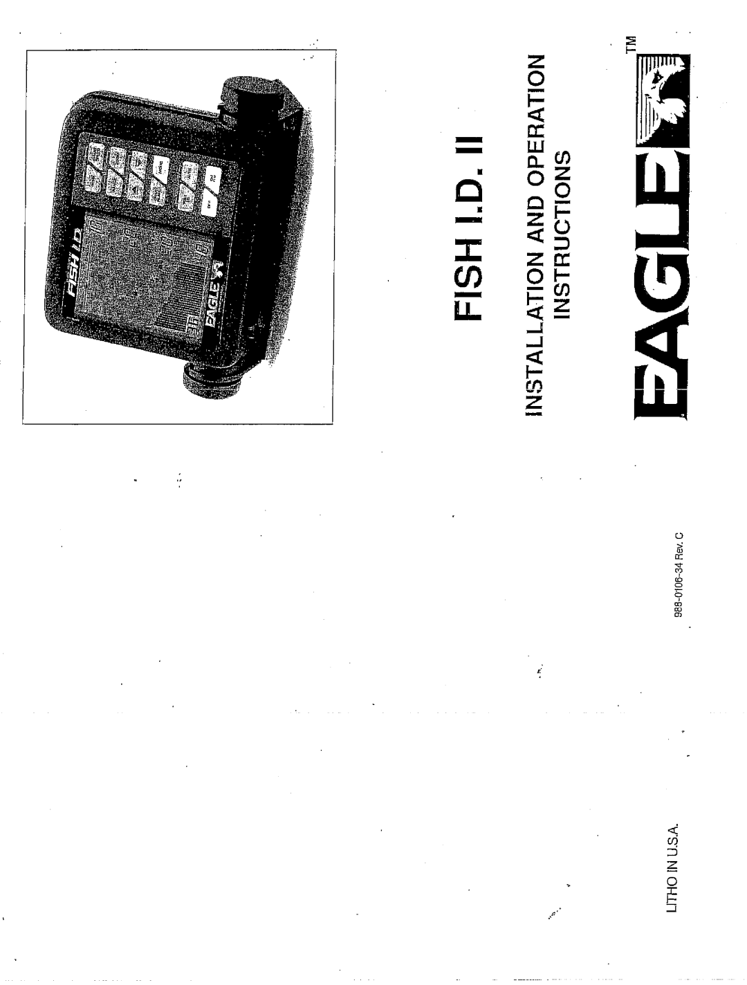 Eagle Electronics Fish I.D. II manual 