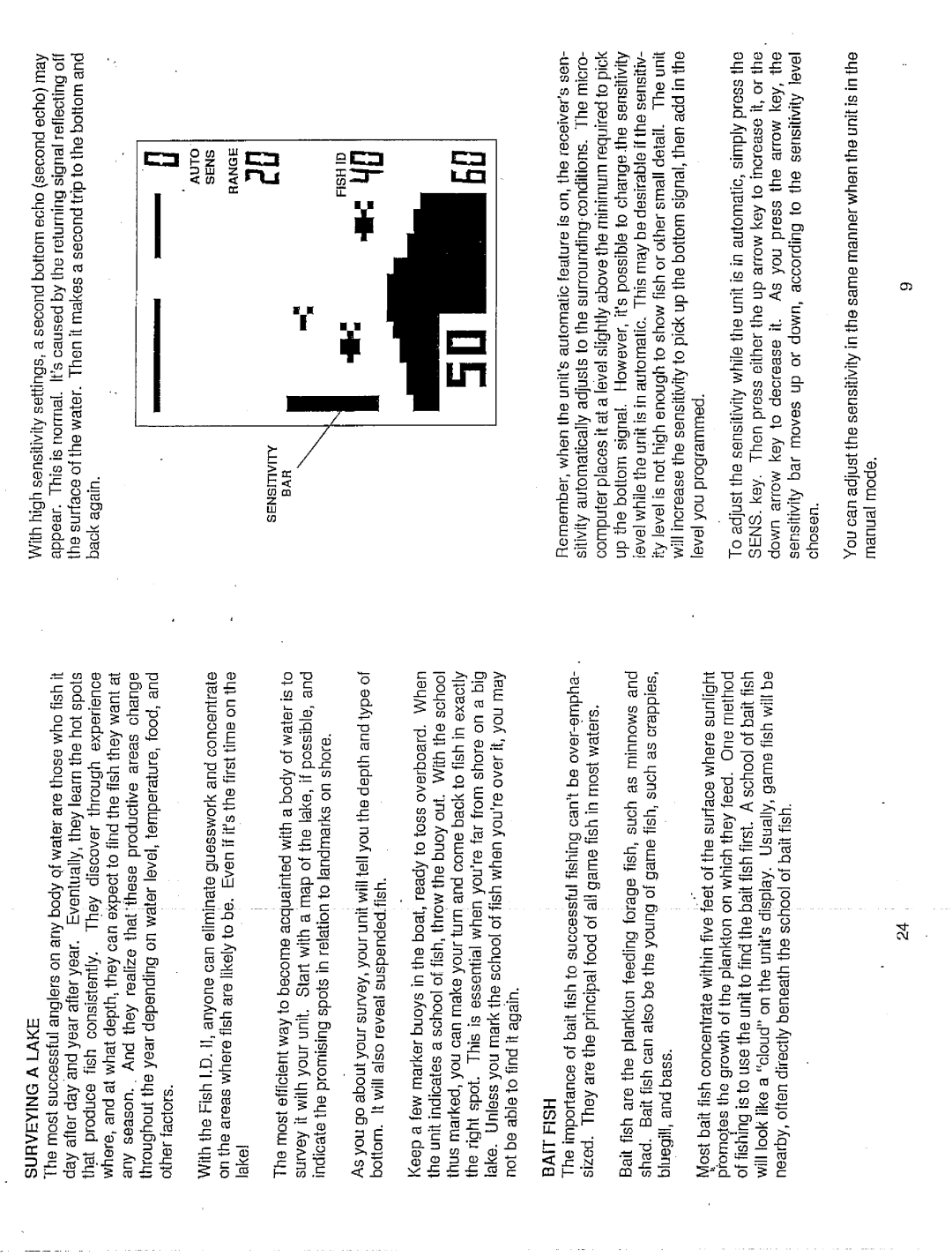 Eagle Electronics Fish I.D. II manual 