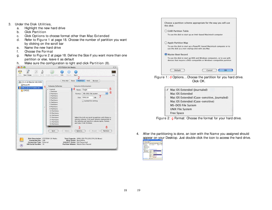 Eagle Electronics I user manual Under the Disk Utilities 