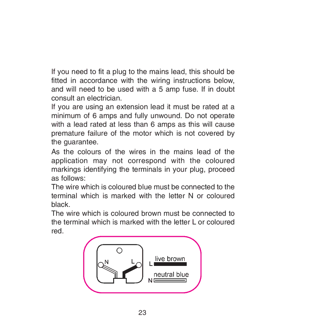 Earlex 3000 operating instructions 