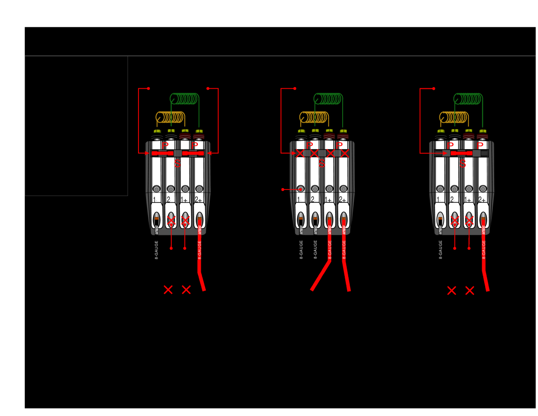 Earthquake Sound Subzero-15 How To Wire / Fuse Your Subzero To An Amplifier, PSP Parallel Series Parallel Terminal 