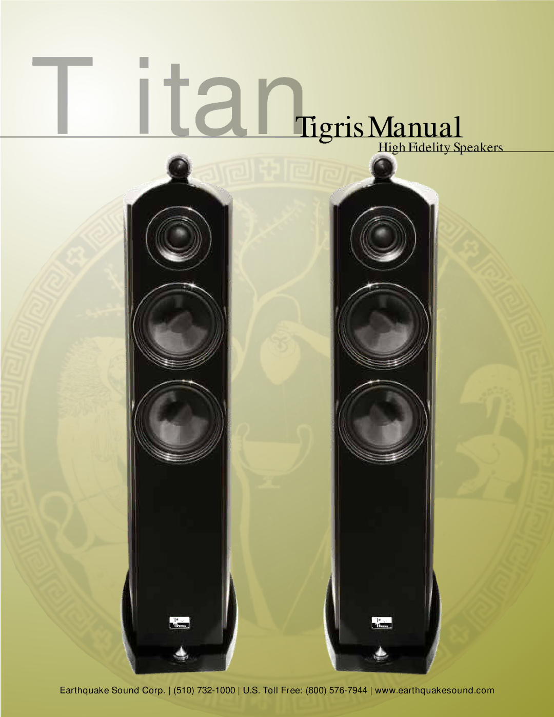 Earthquake Sound manual TitanTigris Manual 