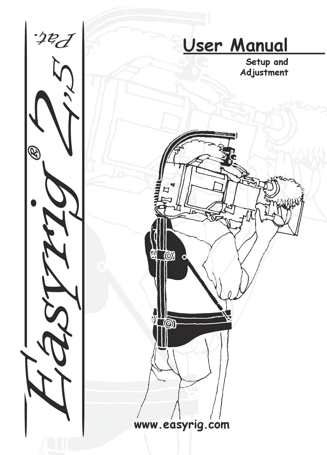 Easyrig Camcorder Tripod manual Setup Adjustment 