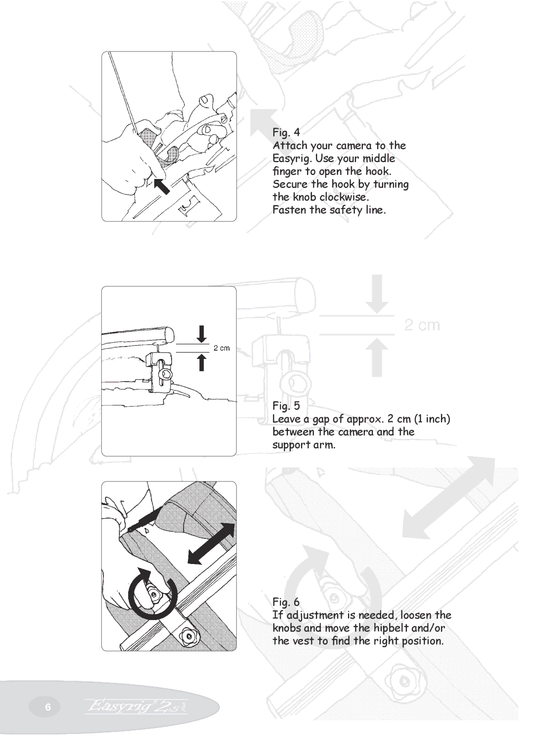 Easyrig Camcorder Tripod manual 