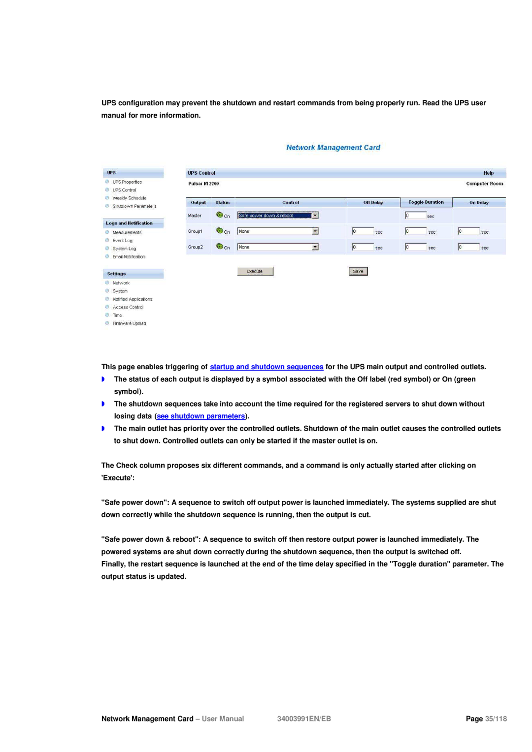 Eaton Electrical 34003991EN/EB user manual 35/118 