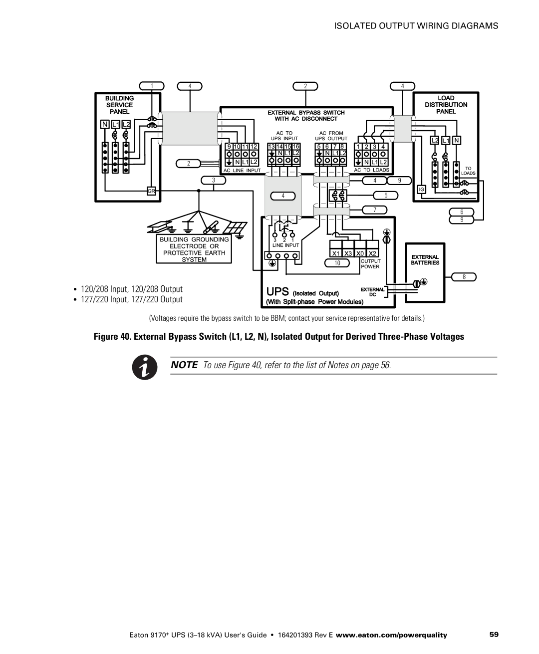 Eaton Electrical ASY0529, ASY0673, ASY0567, ASY0674 manual 120/208 Input, 120/208 Output 127/220 Input, 127/220 Output 