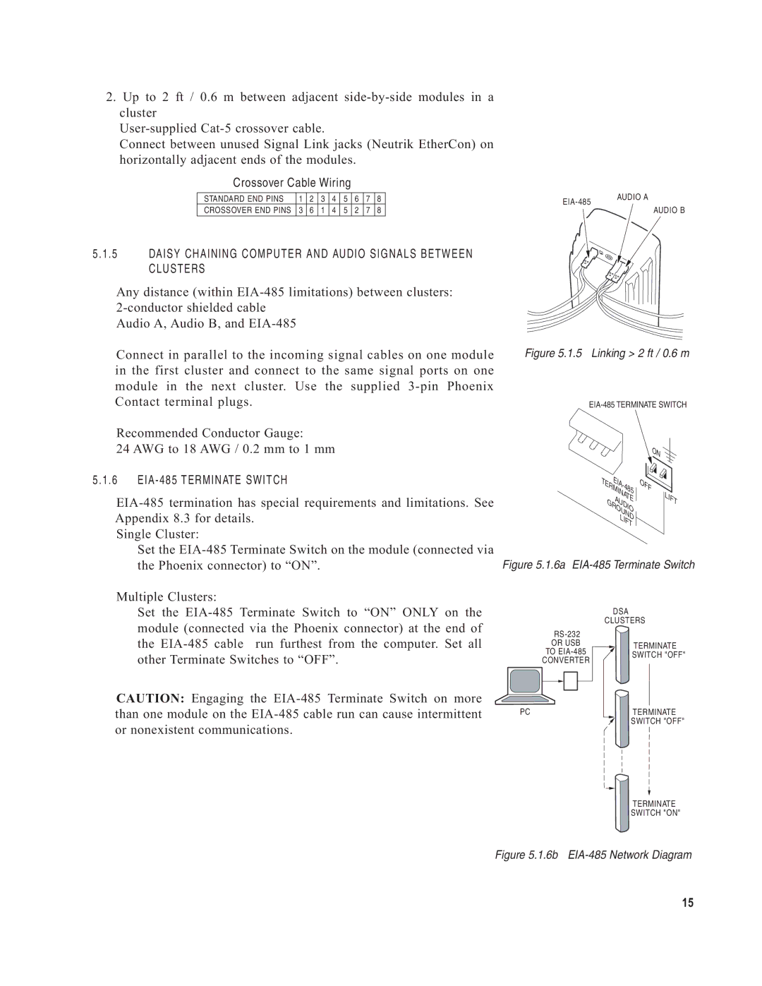 EAW DSA230i, DSA250i owner manual Recommended Conductor Gauge AWG to 18 AWG / 0.2 mm to 1 mm 