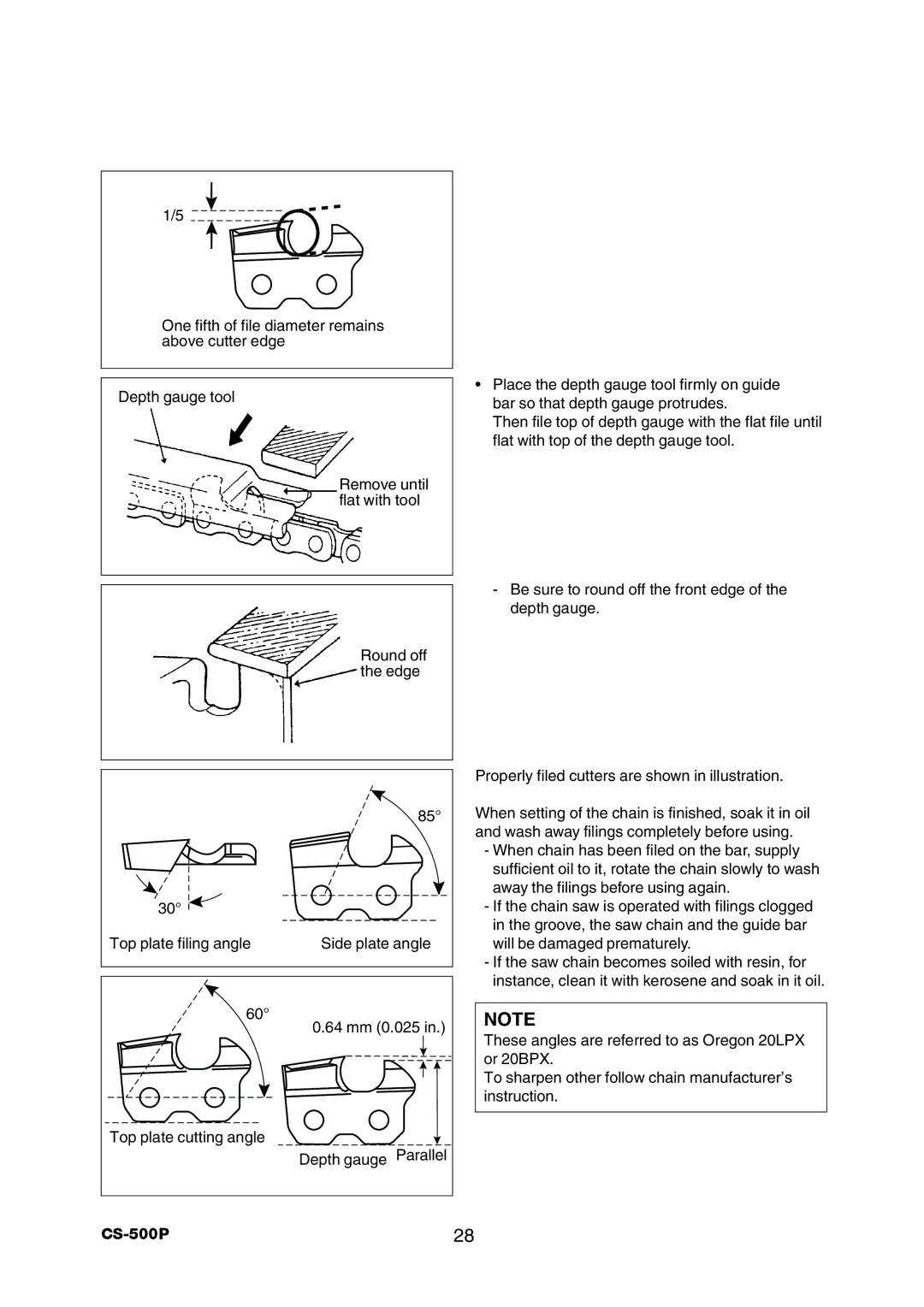 Echo CS-500P instruction manual 