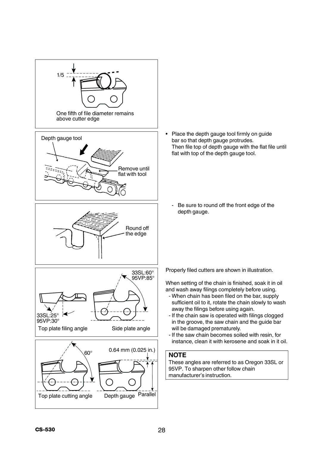 Echo CS-530 instruction manual 