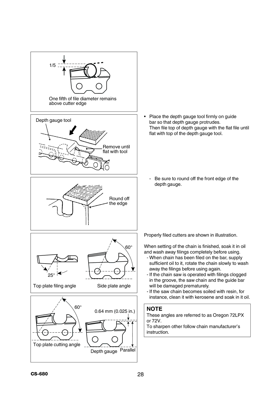 Echo CS-680 instruction manual 