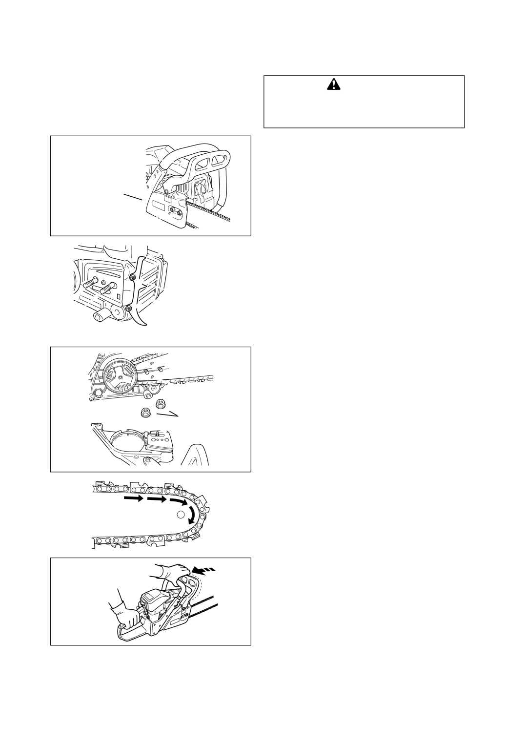 Echo CS-680 instruction manual Preparation for USE, Guide BAR and SAW Chain INSTALLATION/REMOVAL 