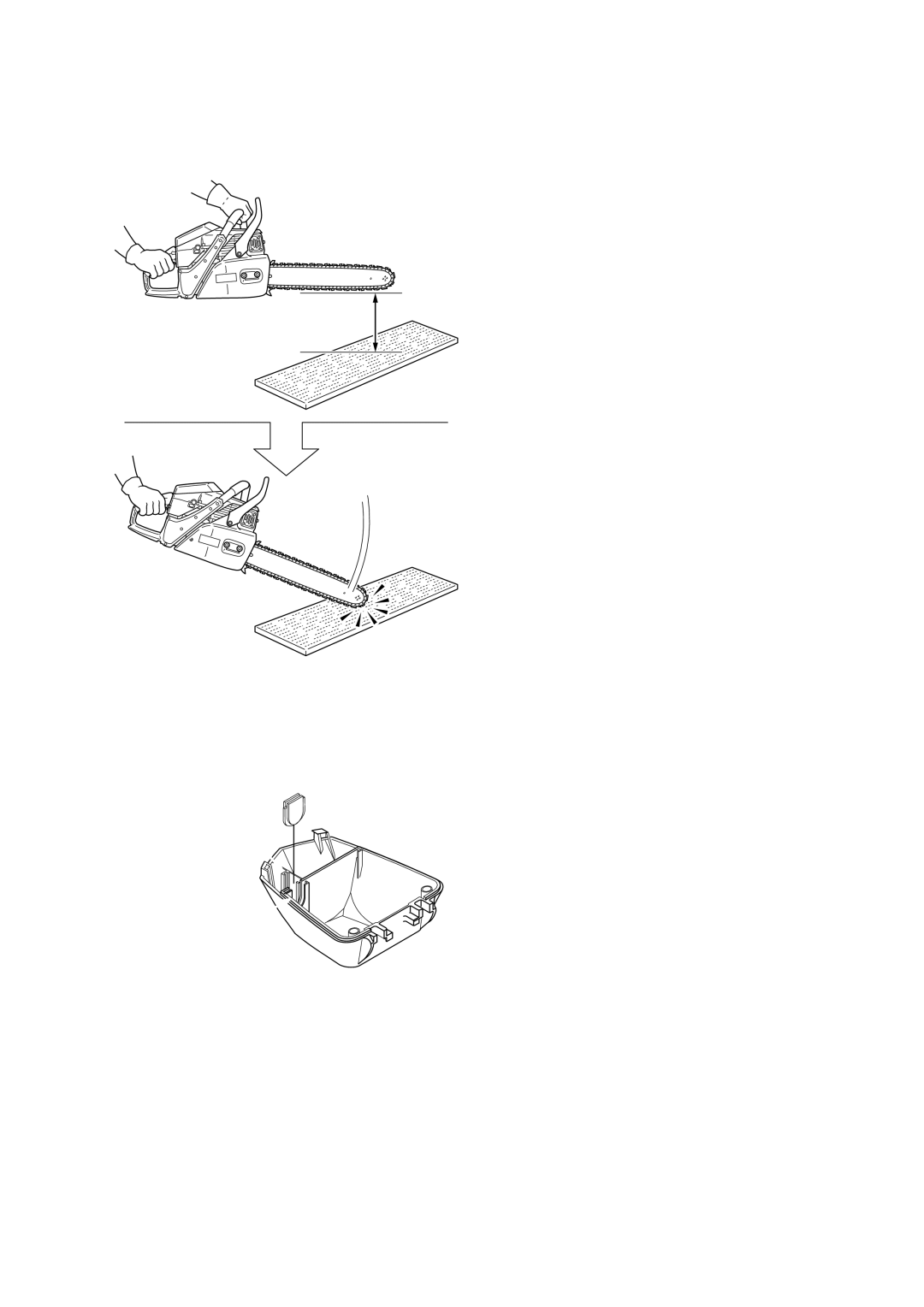 Echo CS-680 instruction manual Automatic Chain Brake, Winter Operation, Stop the engine 