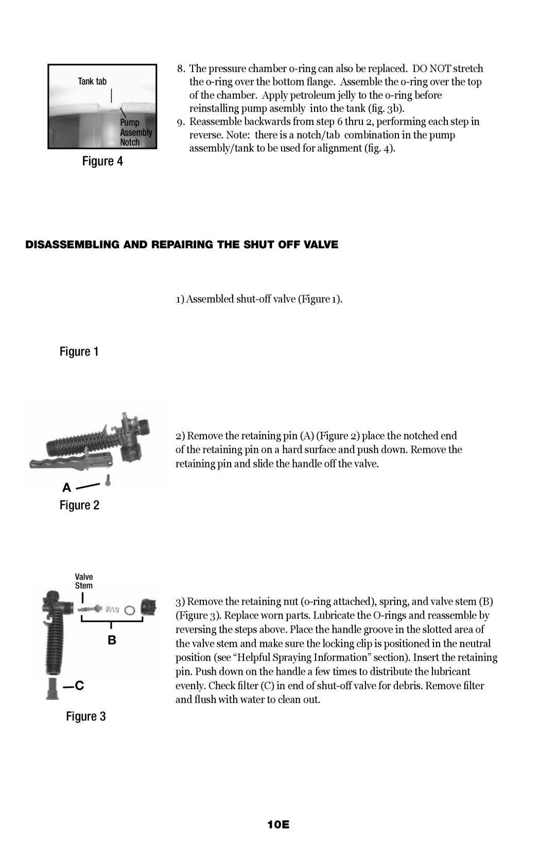 Echo MS-41BP manual Disassembling and Repairing the Shut OFF Valve, Assembled shut-off valve Figure 