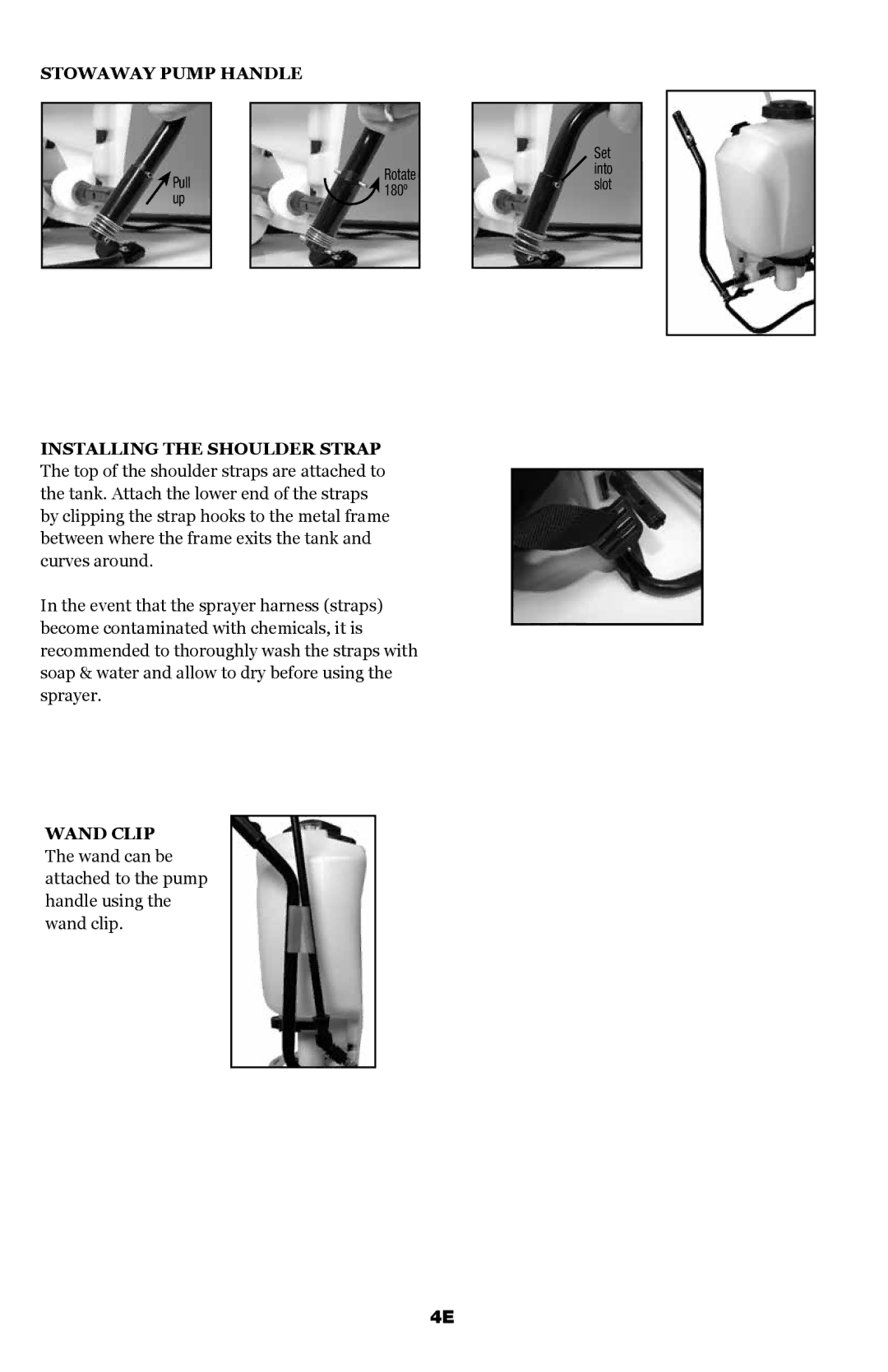 Echo MS-41BP manual Stowaway Pump Handle 