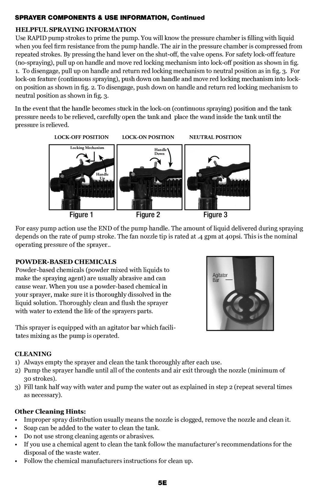 Echo MS-53BPE manual Helpful Spraying Information, Other Cleaning Hints 