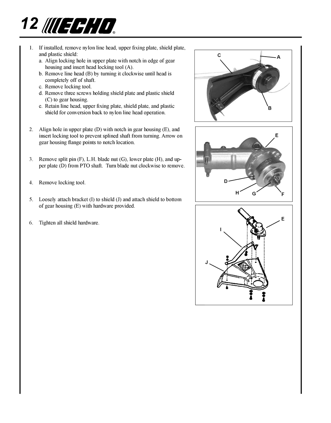 Echo SRM - 280U manual 