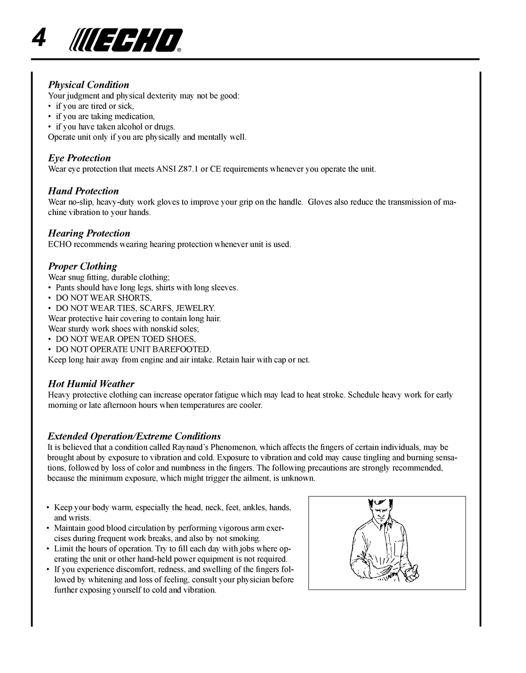 Echo SRM-280S manual 