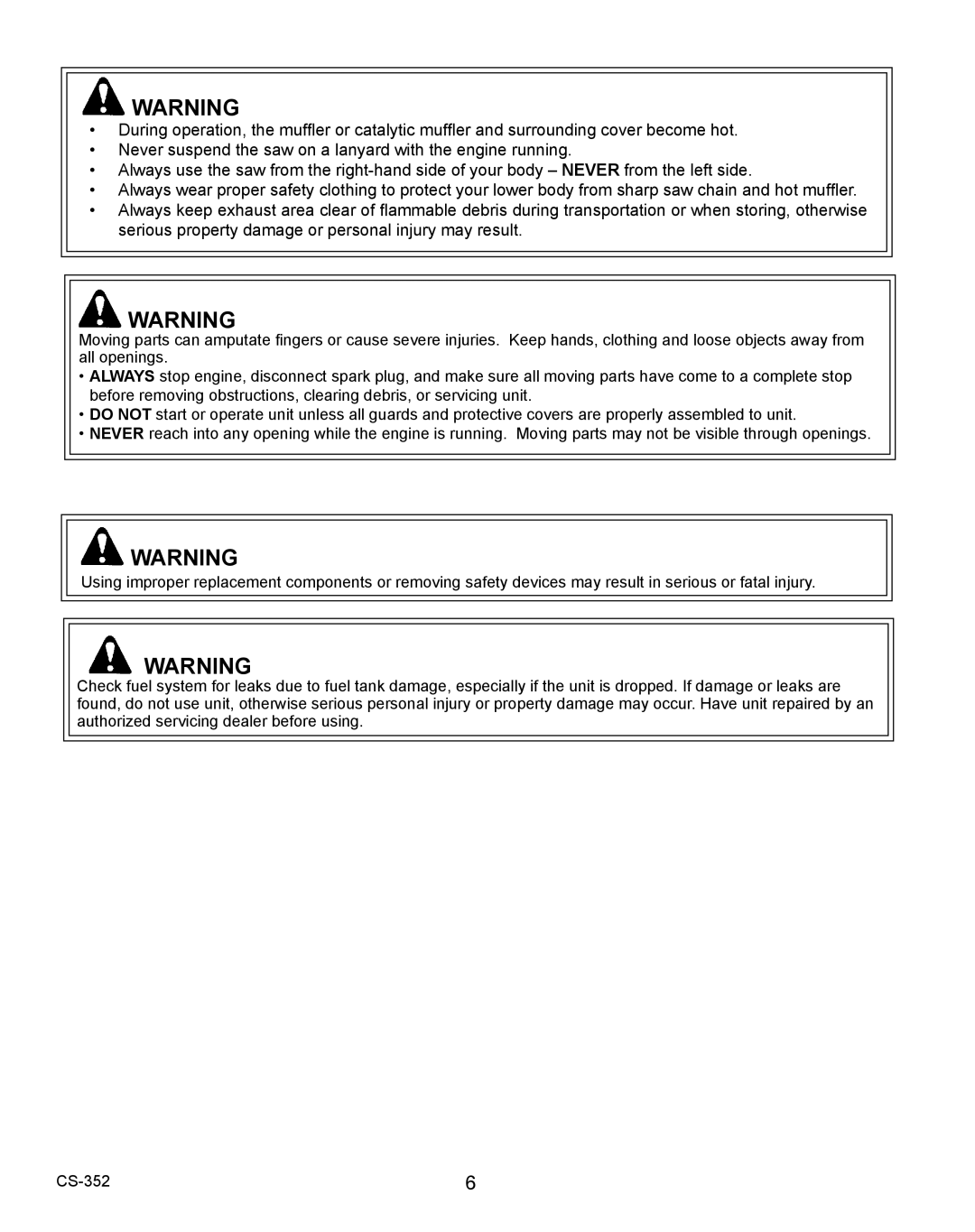 Echo X750020201 instruction manual 