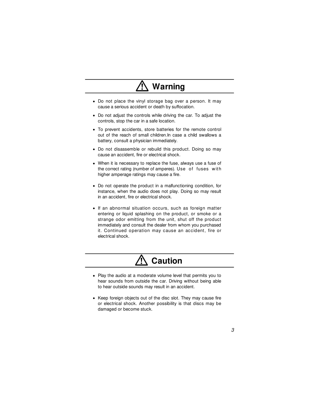 Eclipse - Fujitsu Ten 54420 owner manual 