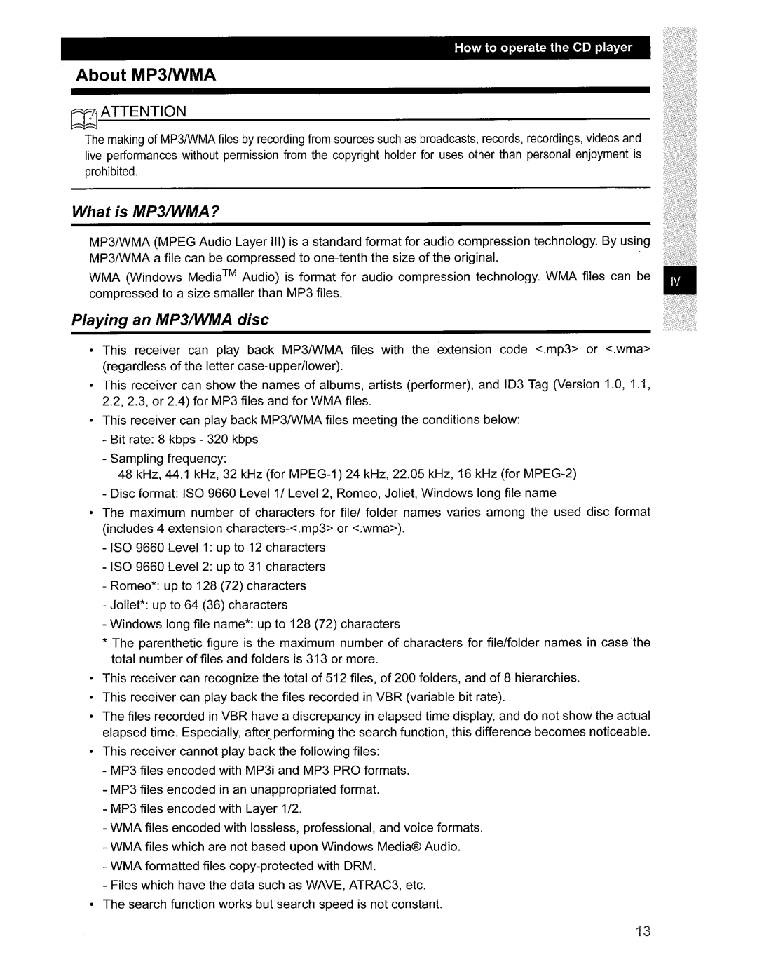 Eclipse - Fujitsu Ten CD1000 manual 