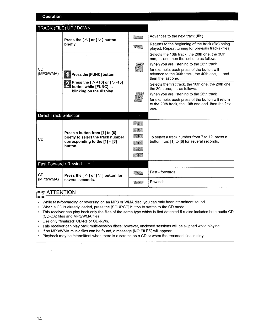 Eclipse - Fujitsu Ten CD1000 manual 