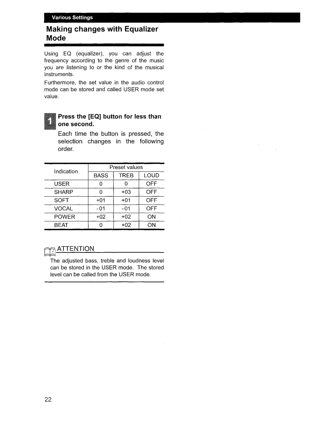 Eclipse - Fujitsu Ten CD1000 manual 