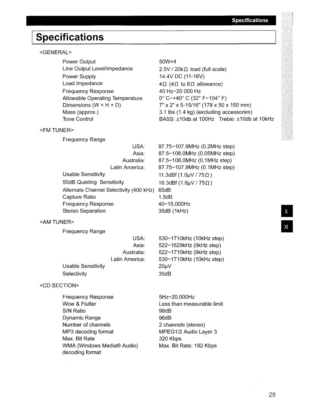 Eclipse - Fujitsu Ten CD1000 manual 