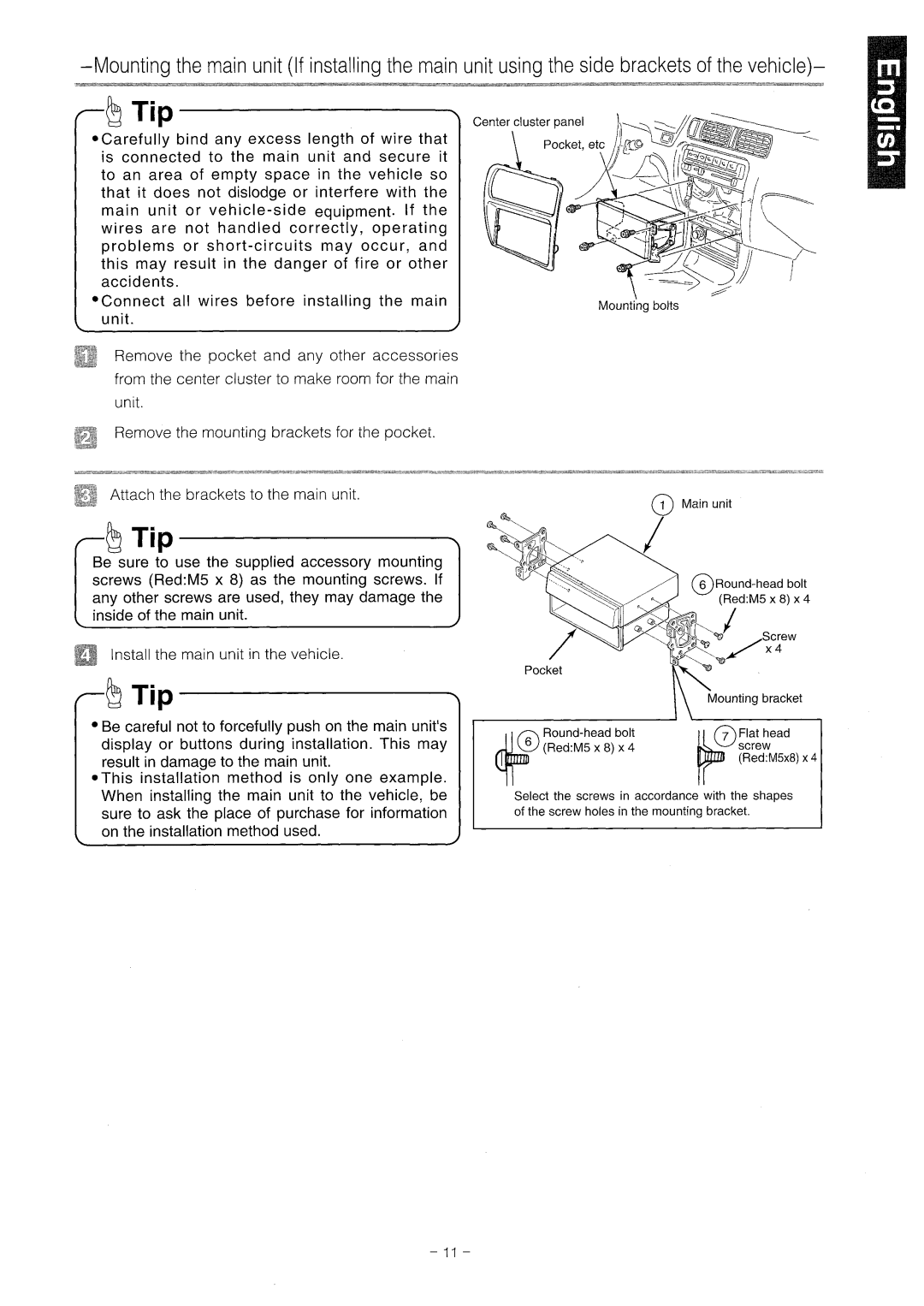 Eclipse - Fujitsu Ten CD1000 manual 