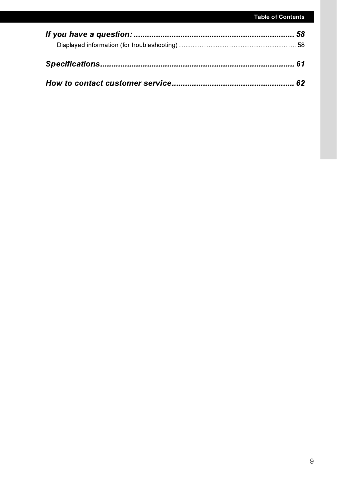 Eclipse - Fujitsu Ten CD4000 manual Specifications 