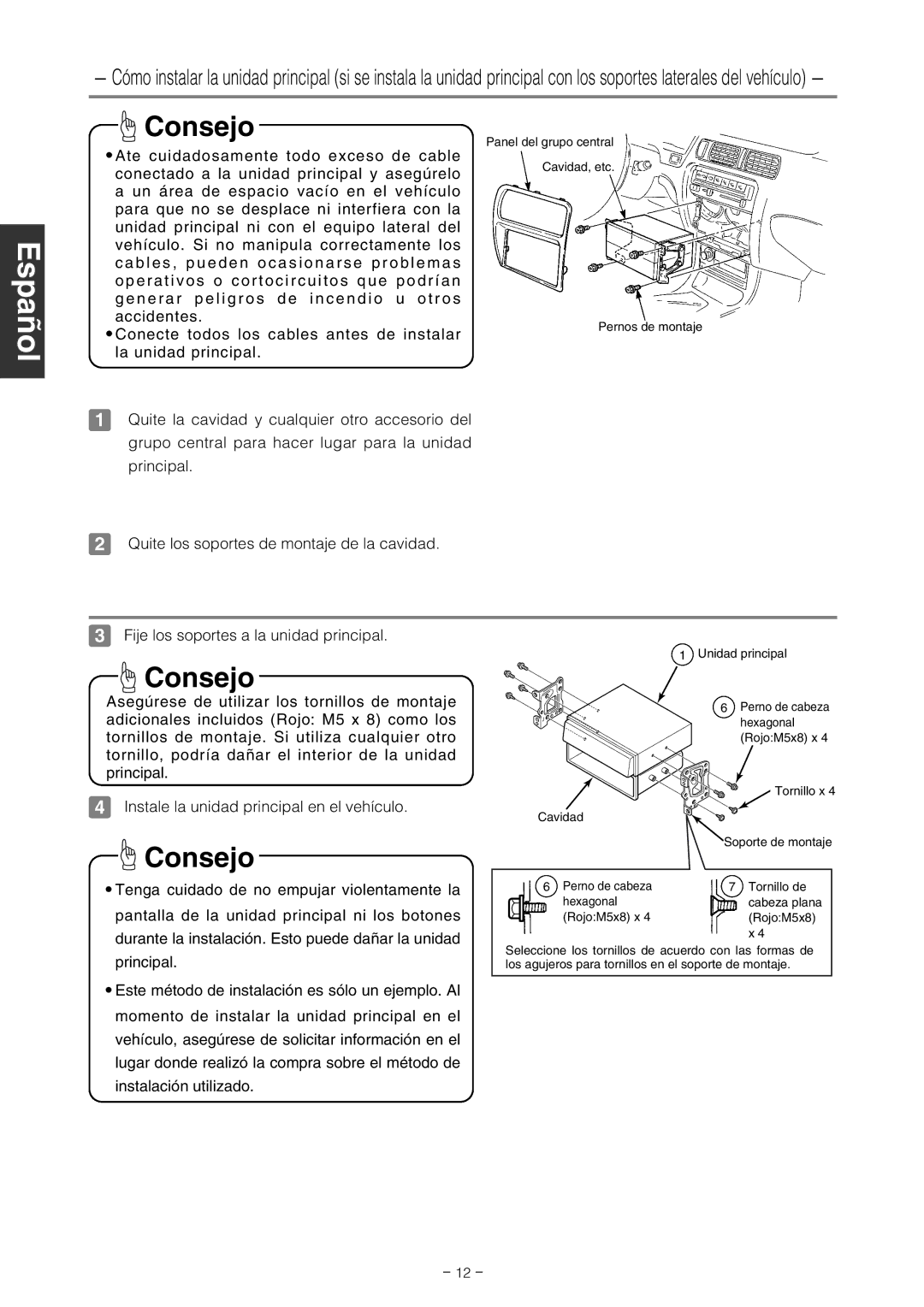 Eclipse - Fujitsu Ten CD7000 installation manual Deutsch Español Español Français Italiano Nederlands Svenska 