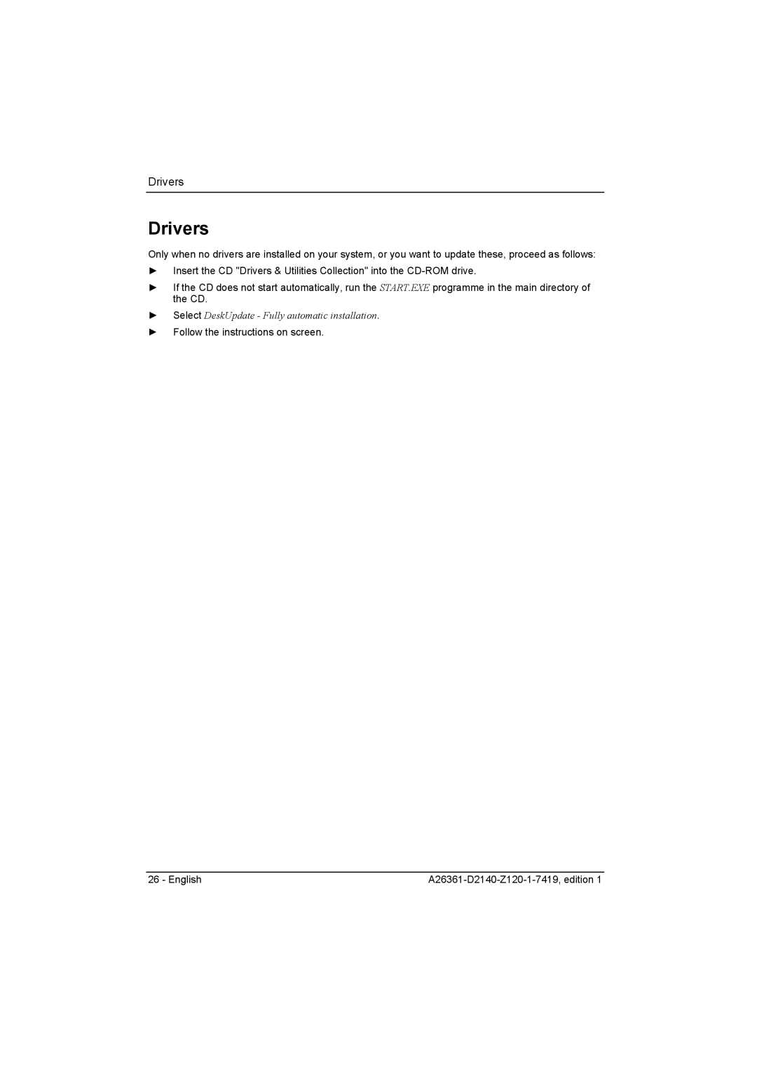 Eclipse - Fujitsu Ten D2140 technical manual Drivers 