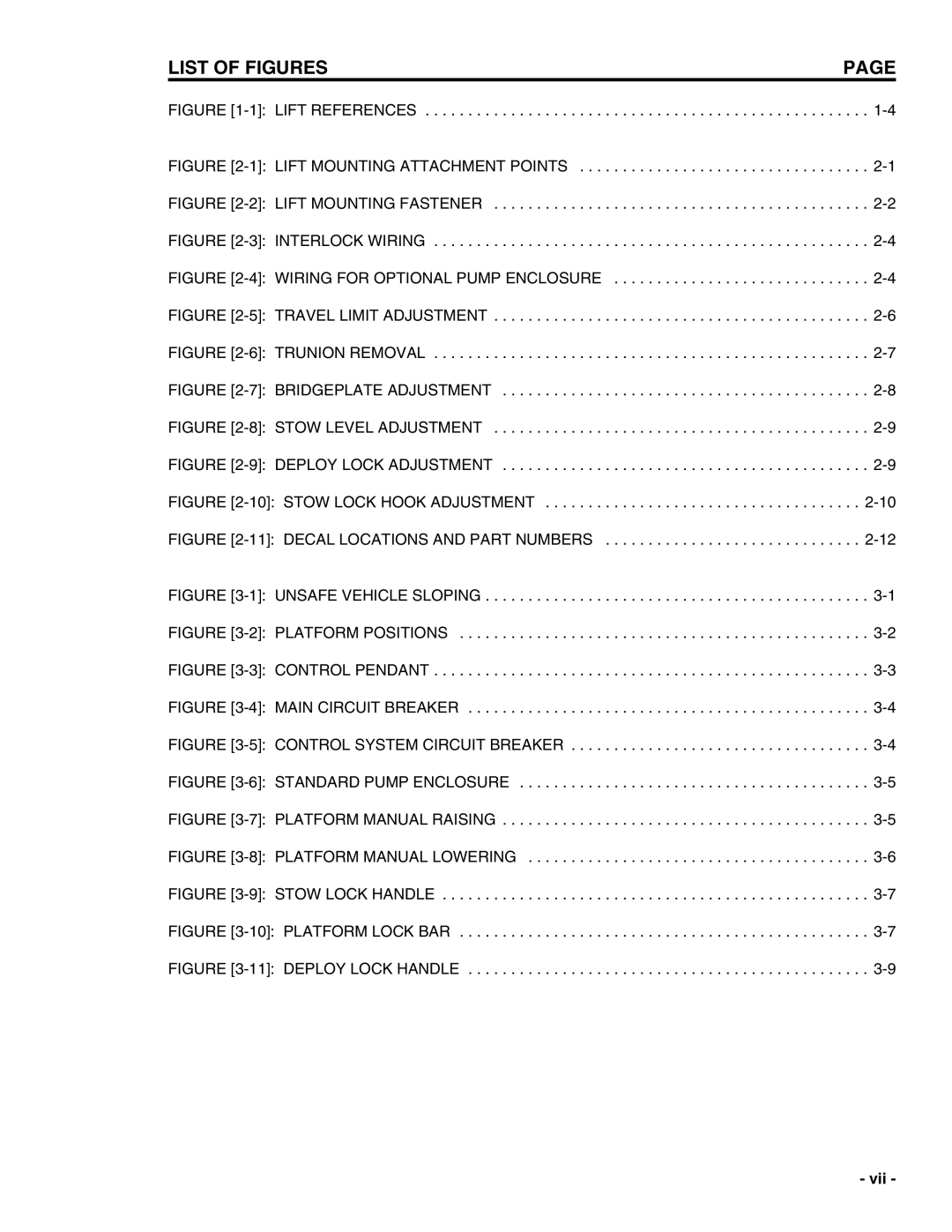 Eclipse Combustion F8000 owner manual List of Figures 