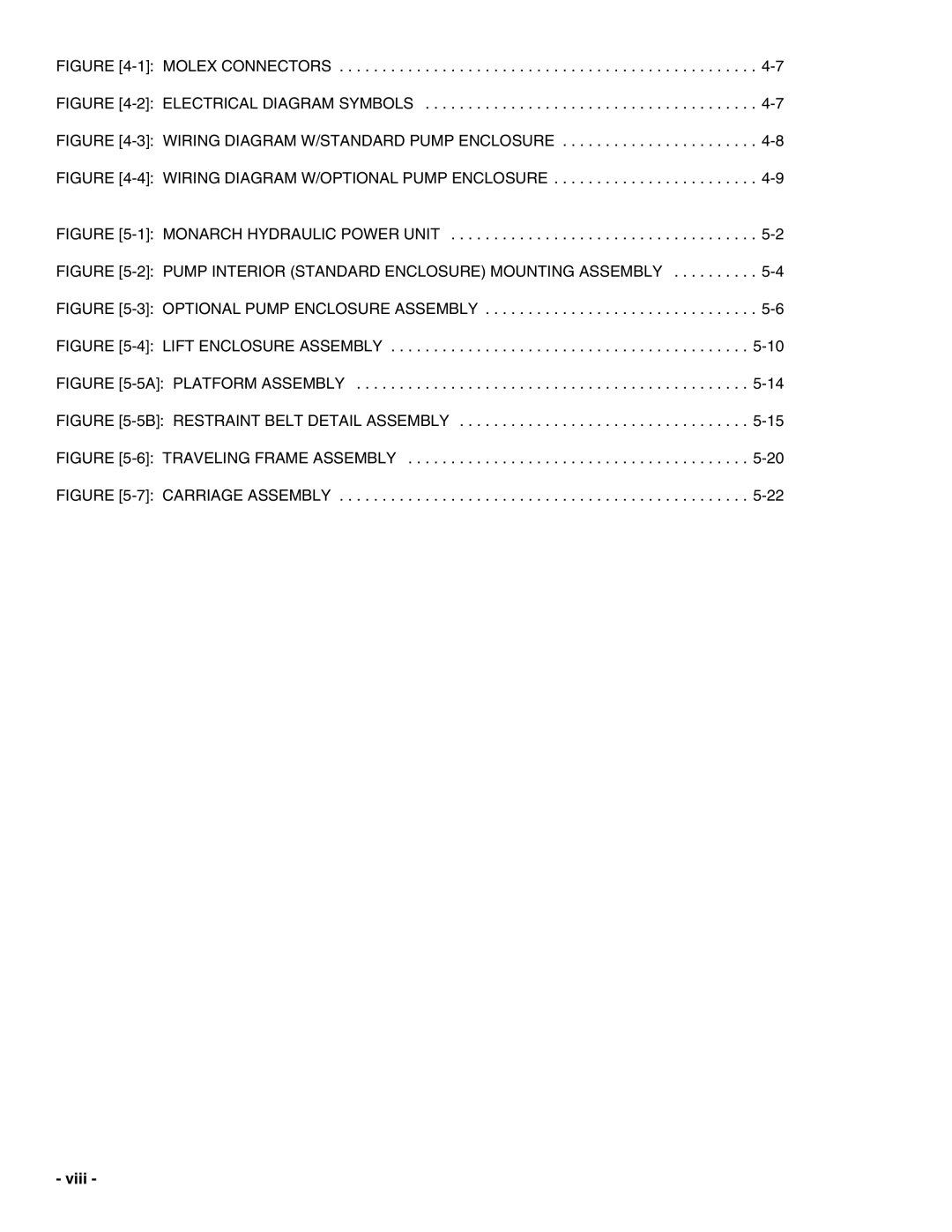 Eclipse Combustion F8000 owner manual Viii 