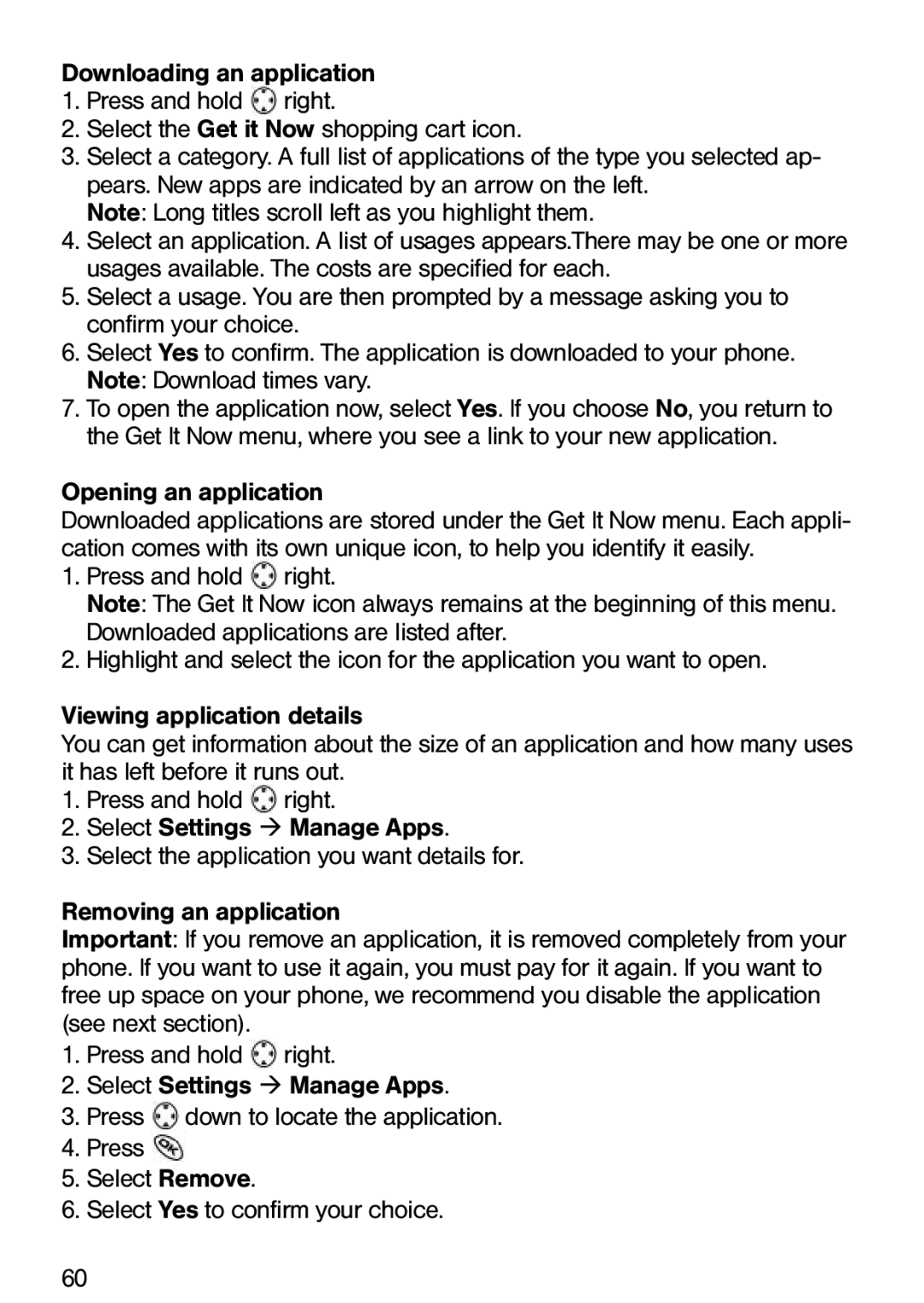 Ecom Instruments Ex-CDMA 02 manual Opening an application 