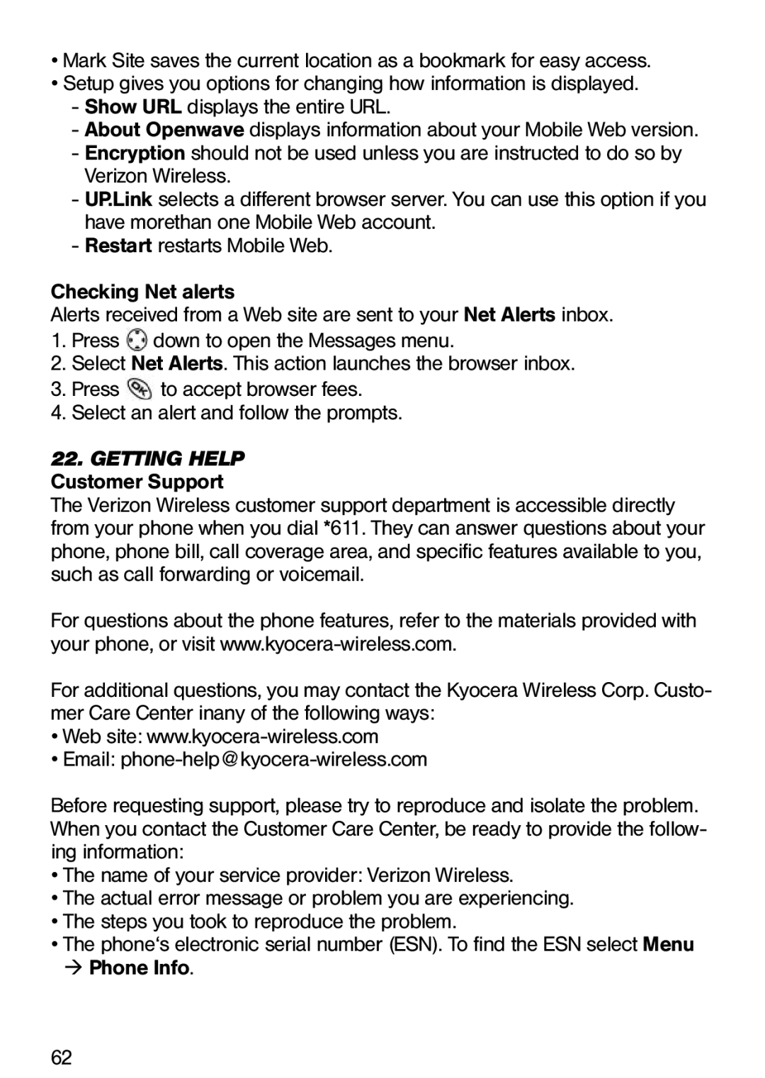 Ecom Instruments Ex-CDMA 02 manual Getting Help Customer Support 