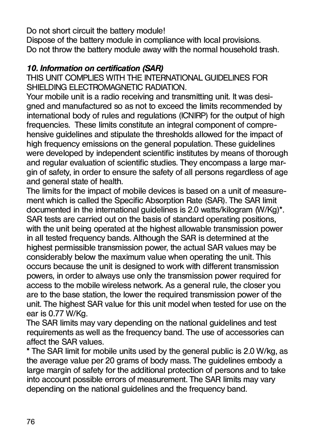 Ecom Instruments Ex-GSM 01 EU operating instructions 