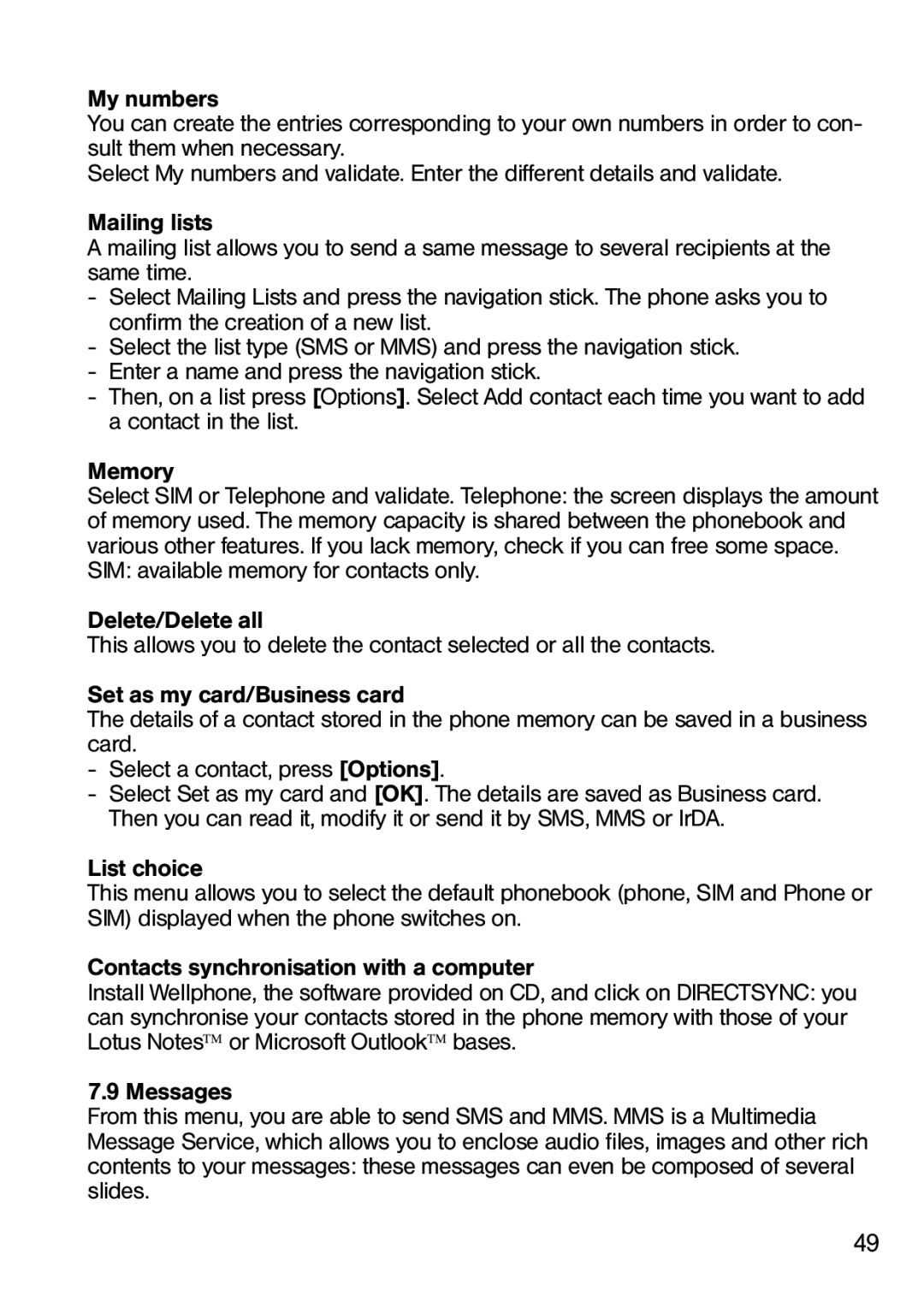 Ecom Instruments Ex-Handy 05 operating instructions 