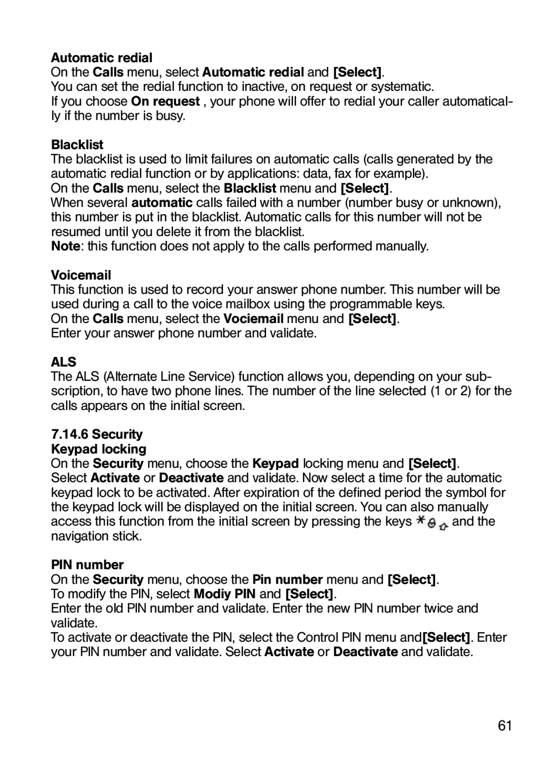 Ecom Instruments Ex-Handy 05 operating instructions Als 