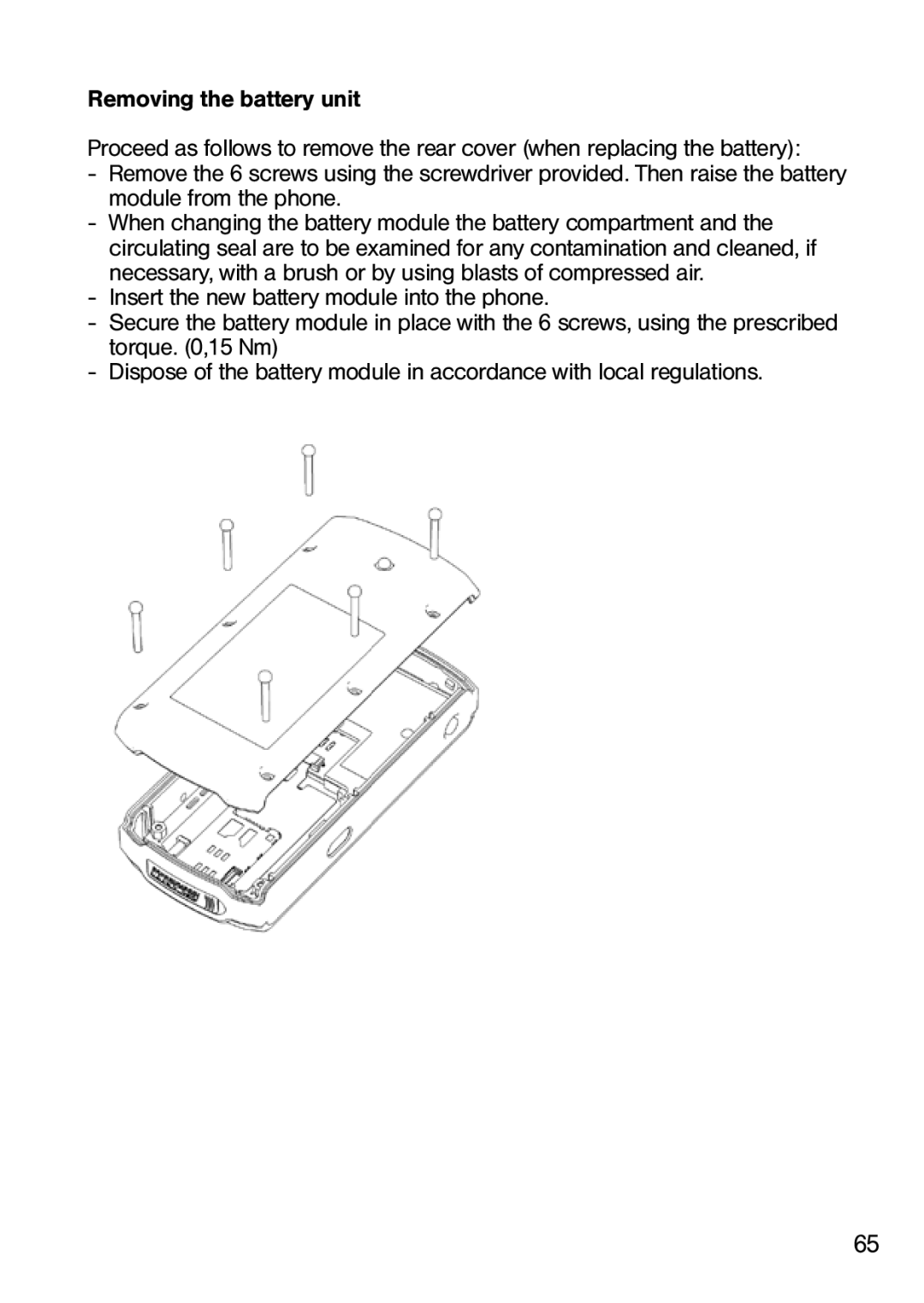 Ecom Instruments Ex-Handy 05 operating instructions 