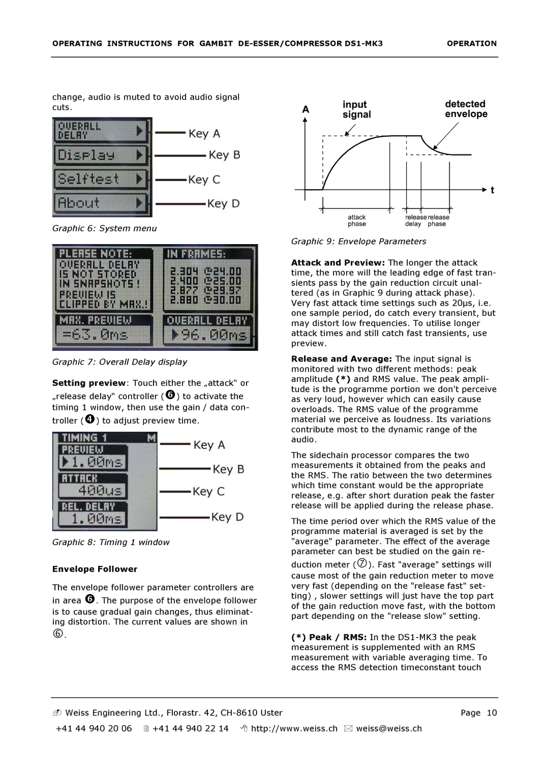 Edelweiss DS1-MK3 manual 