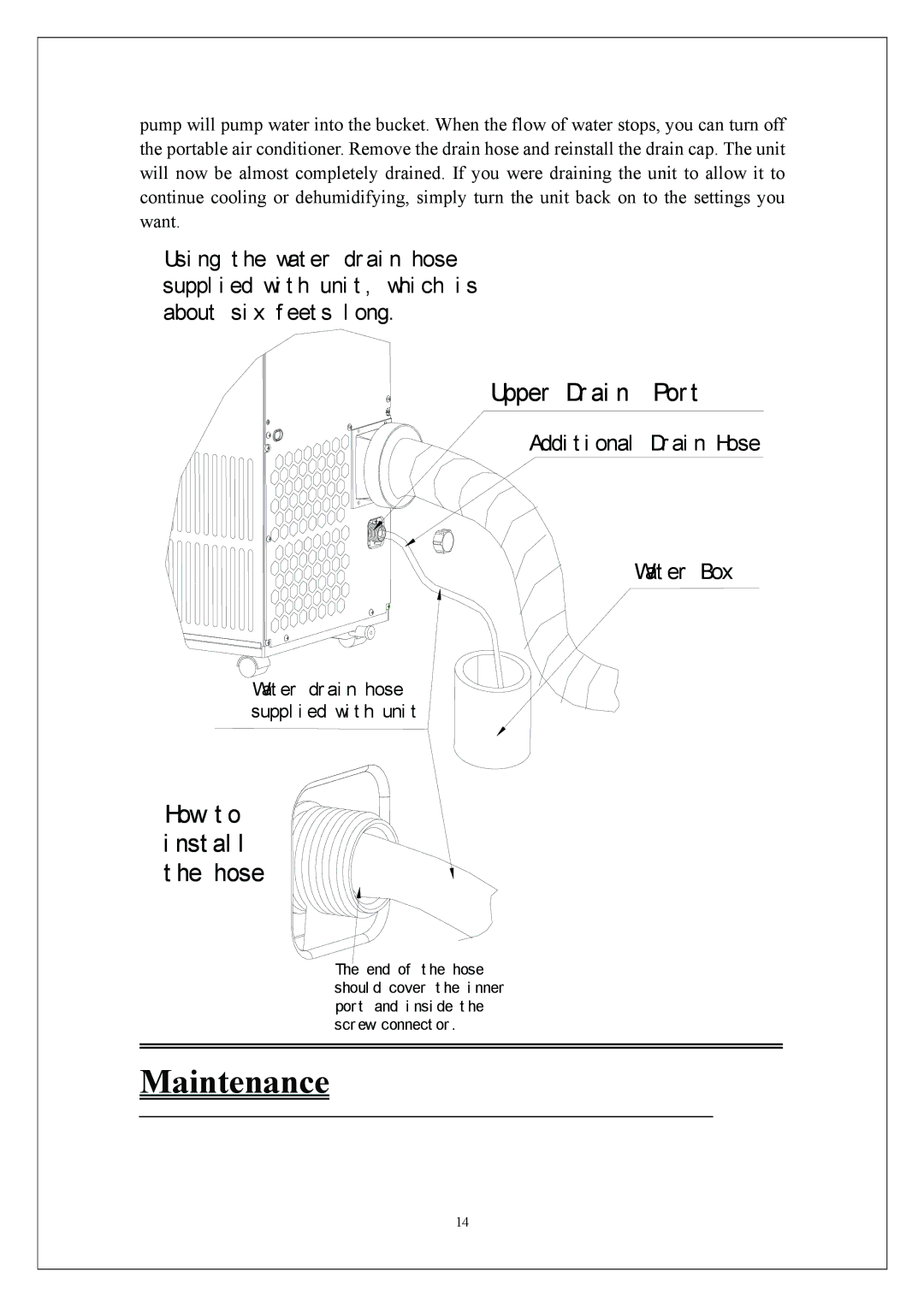 EdgeStar AP310SS manual Maintenance 