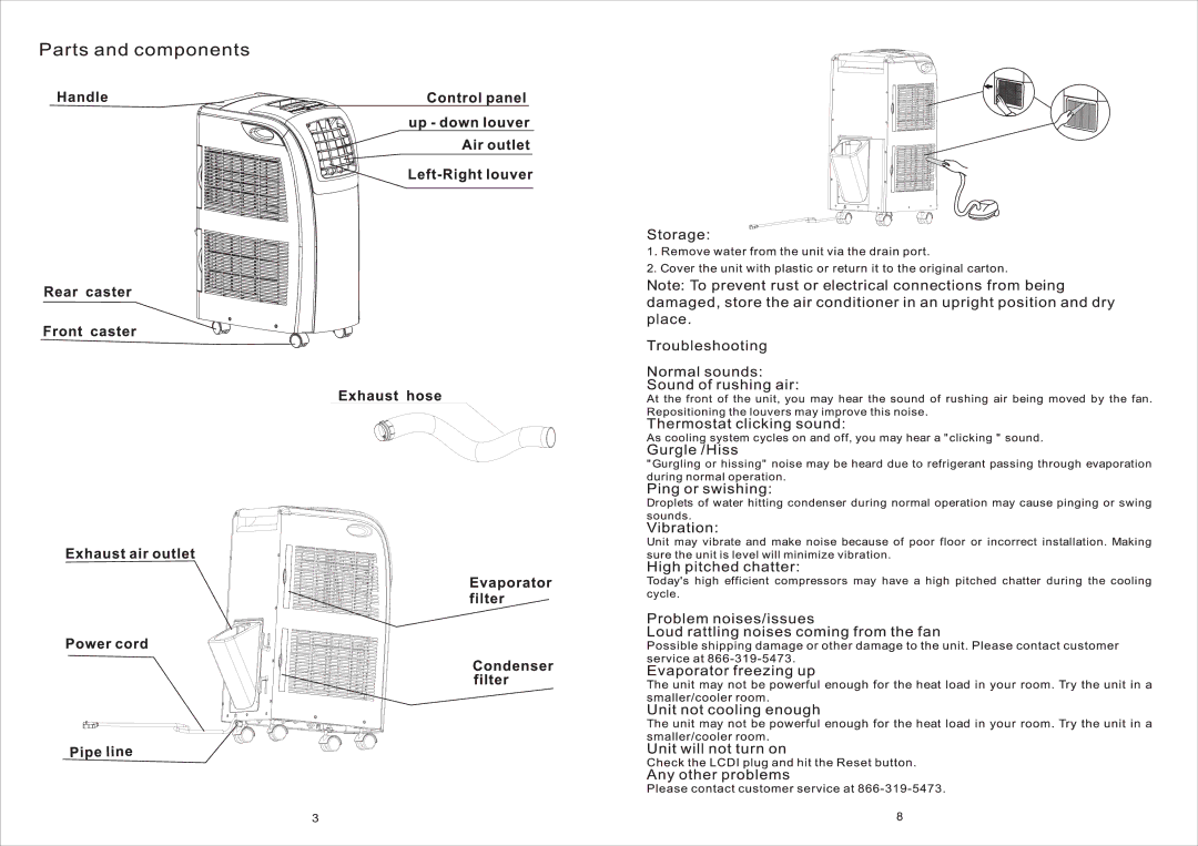 EdgeStar AP450Z manual 