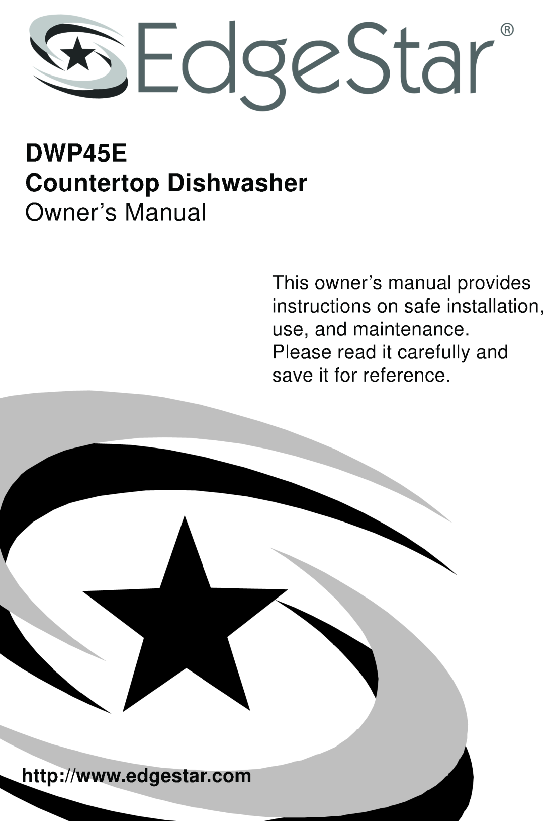 EdgeStar DWP45E owner manual 
