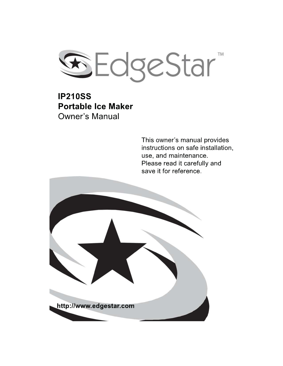 EdgeStar IP210SS manual 