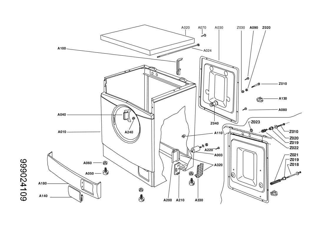 EdgeStar SW5L 30D manual Z023 