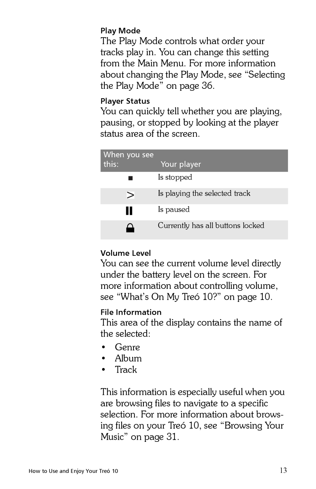 E.Digital 10 manual Play Mode 