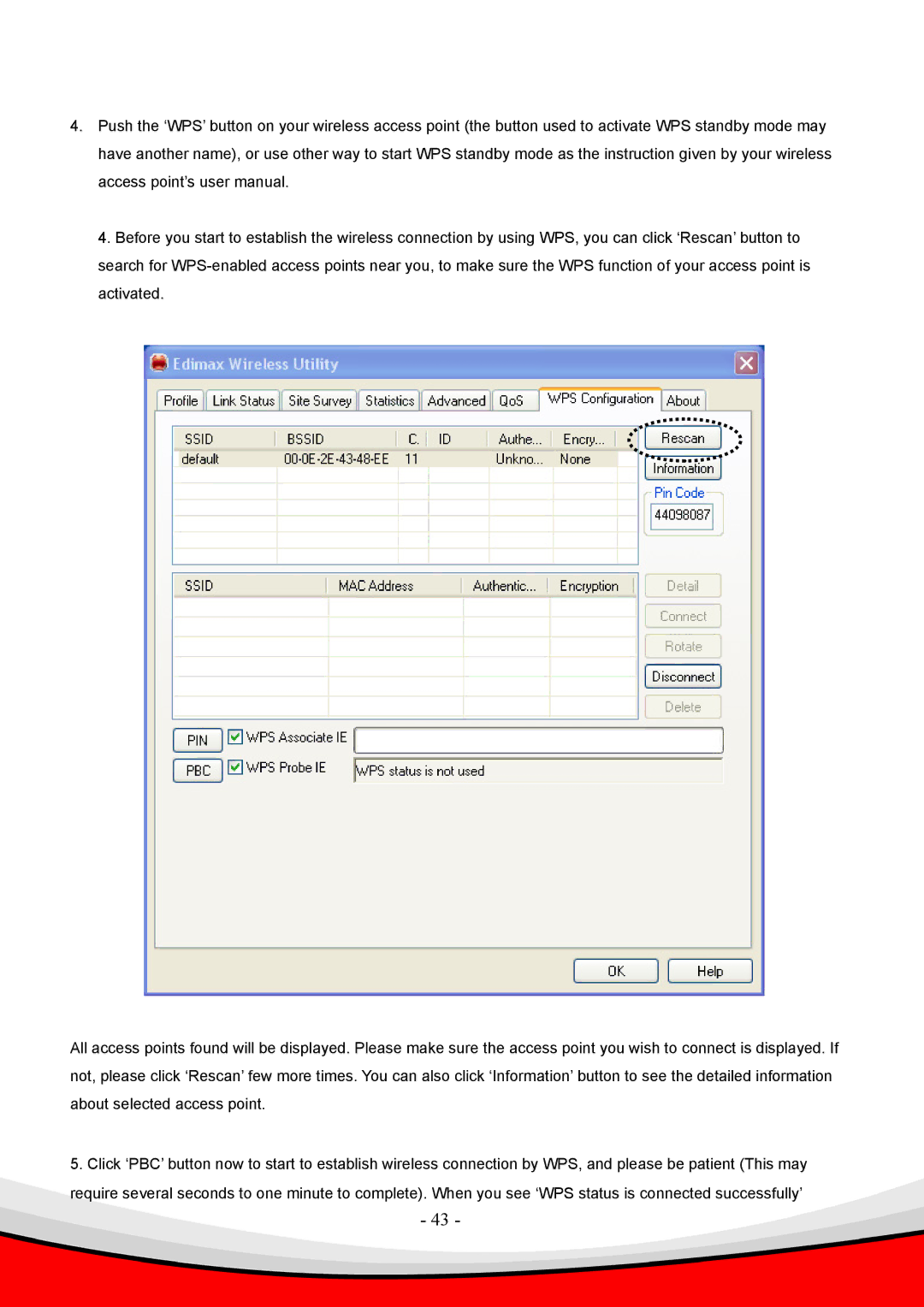 Edimax Technology g, 802.11 b, Draft 2.0-N user manual 